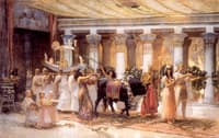 The Procession of the Sacred Bull Anubis