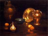Still Life with Vessels and Fruit