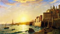 The Harbor of Genoa