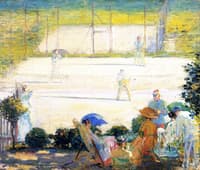 Tennis Court at Hotel Baudy