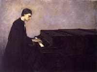 Renata Borgati at the Piano
