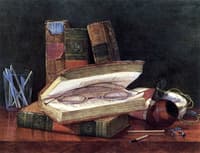 Still LIfe with Books and Spectacles