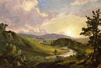 Study for View near Stockbride, Massacusetts