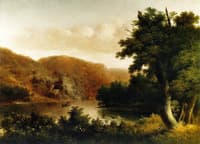 River Landscape, The Hunt