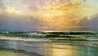 Coastal Scene at Sunset