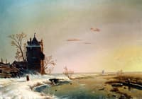 Winter Scene, Holland