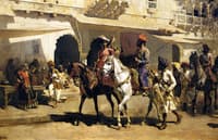 Start for the Hunt at Gwalior