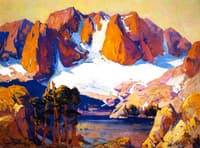 Alpenglow, High Sierras