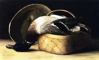Still LIfe with Duck in a Basket