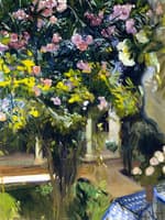 Oleanders in the Patio of the Sorolla House