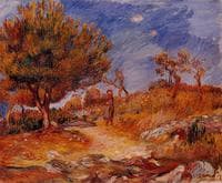 Landscape: Woman under a Tree