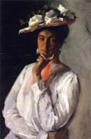 Lady in White