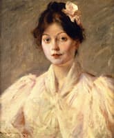 Young Woman in Pink