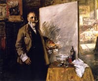 Self Portrait in the Studio