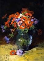 A Pot of Poppies