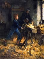 The Young Sabot Maker