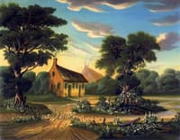 Cottages in a Landscape