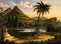 Landscape with Mount Vesuvius