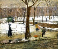 Washington Square, Winter