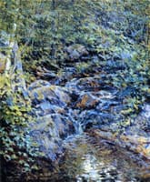 Landscape with Waterfall
