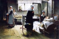 Evangeline Discovering Her Affianced in the Hospital