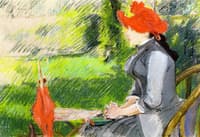 Reading in the Garden