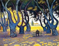 Plane Trees, Place des Lices, Saint-Tropez, Opus 242