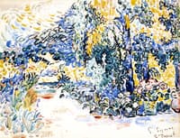 The Garden of the Artist's House, Saint-Tropez
