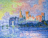 Evening, Avignon (Château des Papes)