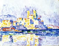 Yellow Sunset, Antibes
