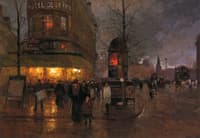 La Place de la Bastille, Paris