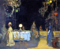 Night in the Garden in Spain