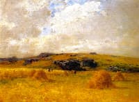 Haycocks on the Marshes