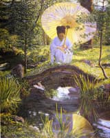 In a Japanese Garden
