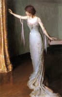 Lady in an Evening Dress