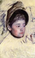 Woman Wearing a Bonnett