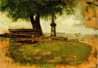 The Tree (Study for Mending the Net)