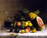 Still LIfe with Fruit and Wine