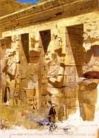 First Court of Temple of Ramses III, Medinet Aboo