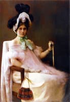 Portrait of Miss M.P. in Louis Philippe Costume