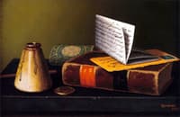 Still Life with Universal Gazetteer