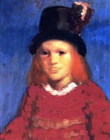 Little Girl in a Top Hat