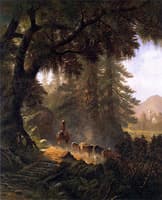 Cattle Drive near the Mission