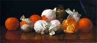 Oranges with Vase