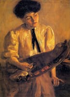 Girl with a Palette