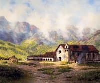 Mission Santa Inés (in 1875)