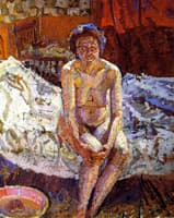 Nude on a Bed