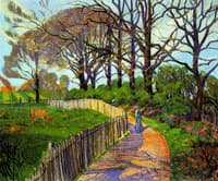 Landscape with Cow