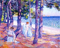 Bathers under the Pines, at Cavalliere