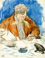 Verhaeren Reading His own Work